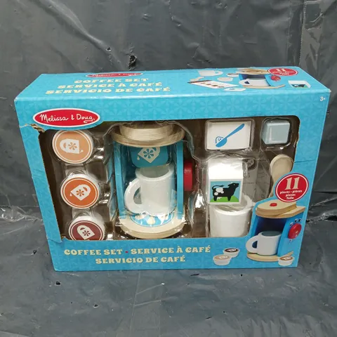 MELISSA & DOUG COFFEE SET 