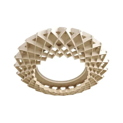 BRAND NEW BOXED PILKE SIGNATURE 45 CEILING LIGHT BIRCH - P15121 (1 BOX)