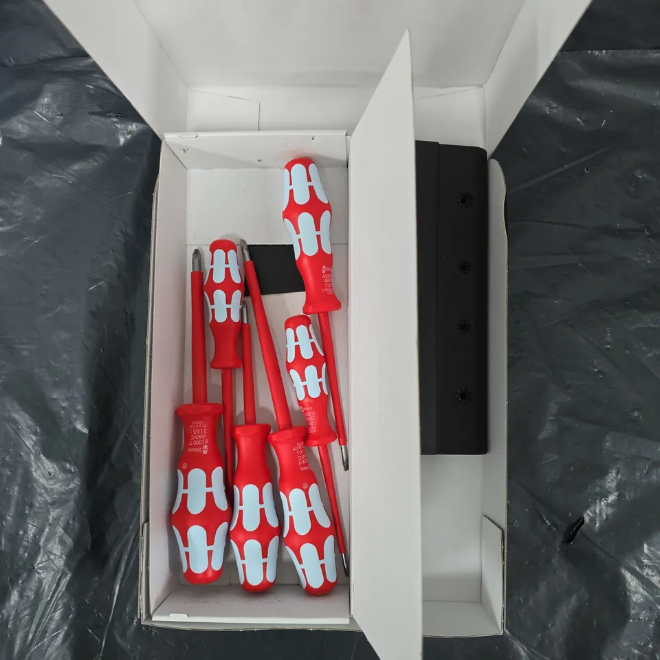 BOXED WERA 6 PIECE SCREWDRIVER SET 
