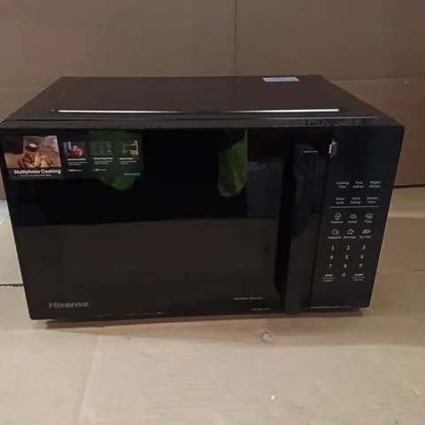 BOXED HISENSE MICROWAVE OVEN BLACK H25MOBS7HUK