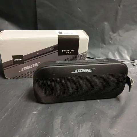 BOSE SOUNDLINK FLEX BLUETOOTH SPEAKER – BLACK (WITH BOX)