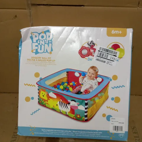 WORLDS APART GETGO A-ZEBRA POP UP BALL PIT