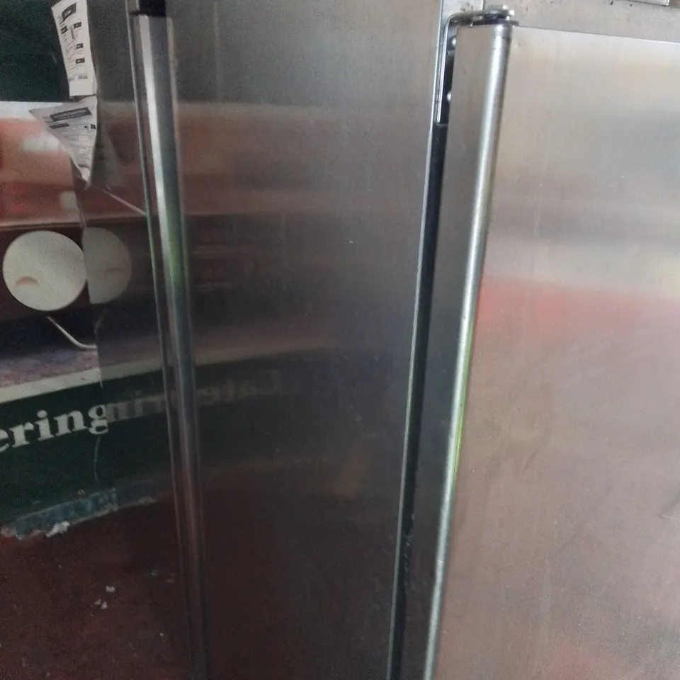 FOSTER COMMERCIAL 1-DOOR STAINLESS FRIDGE UNIT