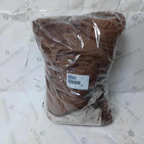 COZEE HOME LUXURY HEATED BLANKET - NATURAL