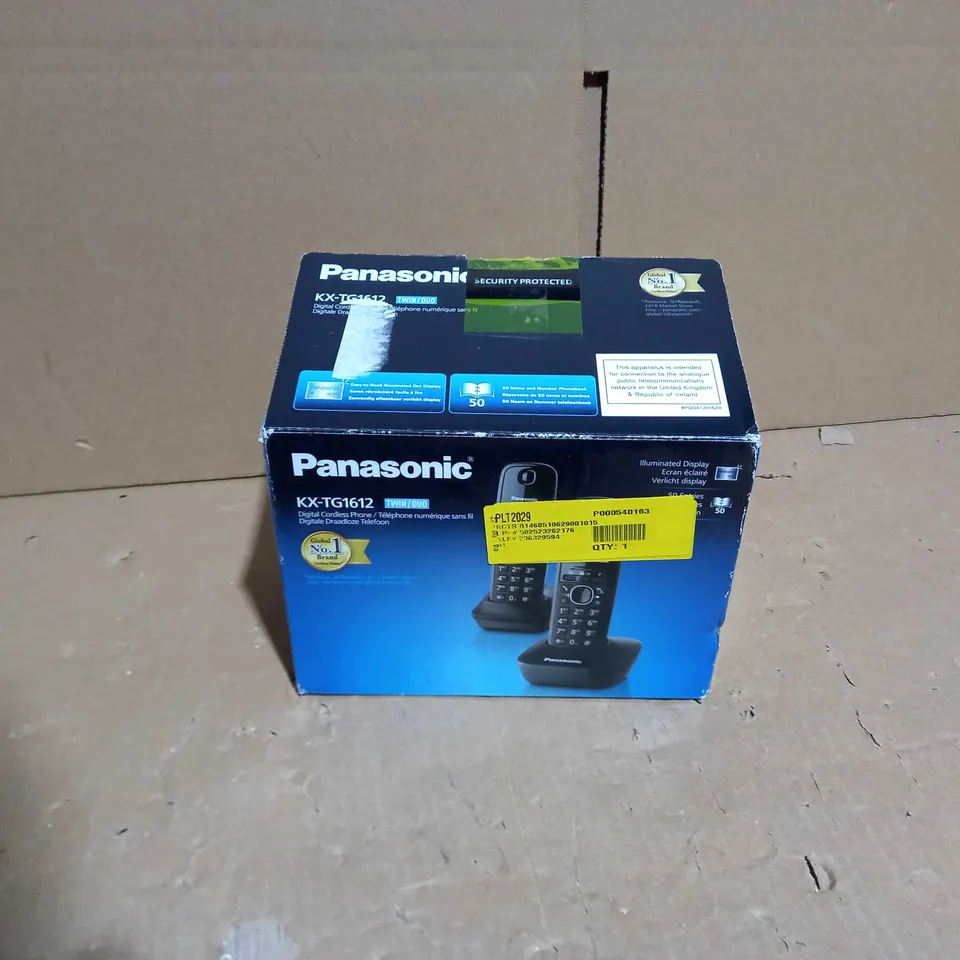 BOXED/PACKAGED PANASONIC TWIN DIGITAL CORDLESS PHONE
