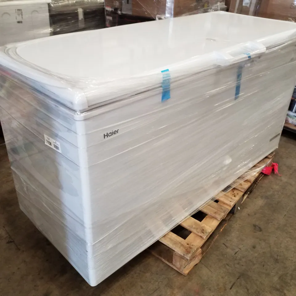 HAIER HCE519F FREESTANDING CHEST FREEZER - UNPROCESSED RAW RETURN