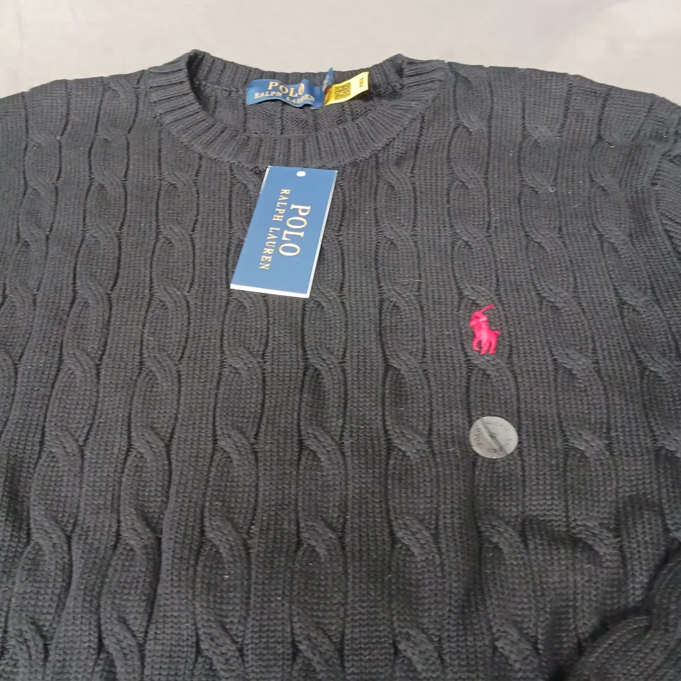 POLO RALPH LAUREN KNITTED JUMPER - SIZE M
