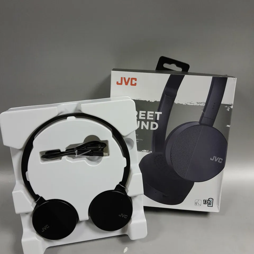 BOXED JVC STREET SOUND BLUETOOTH HEADPHONES 