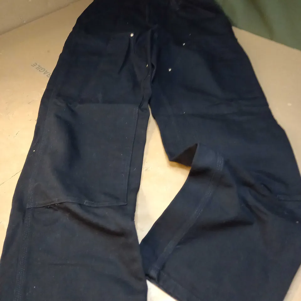 CARHARTT DOUBLE KNEE PANT - BLACK SIZE 30X32