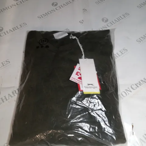 BAGGED SLAZENGER KHAKI SWEATSHIRT SIZE XXL