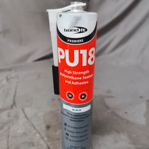 4 X BOND IT PU18 HIGH STRENGTH POLYURETHANE SEALANT & ADHESIVE – BLACK