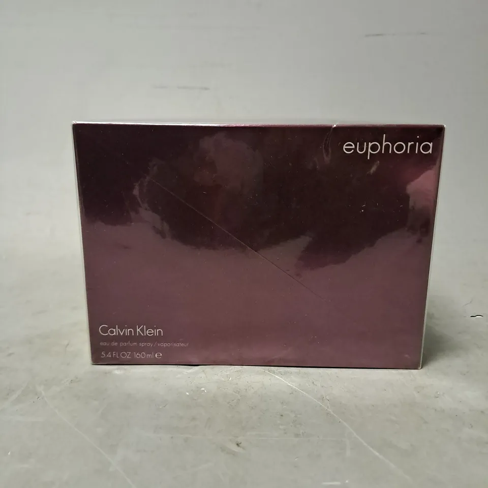 BOXED AND SEALED CALVIN KLEIN EUPHORIA EAU DE PARFUM 160ML