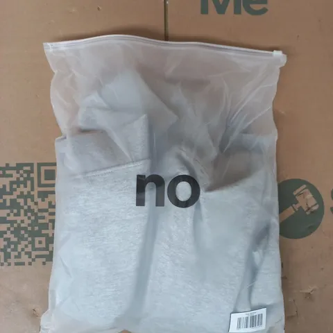 BAGGED NO SAUCE THE ZIPPA' HOODIE IN GREY SIZE MEDIUM
