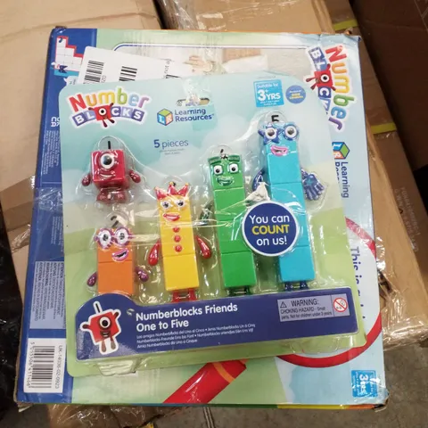 NUMBER BLOCKS STEP SQUAD MISSION HEADQUARTERS & NUMBERBLOCKS FRIENDS