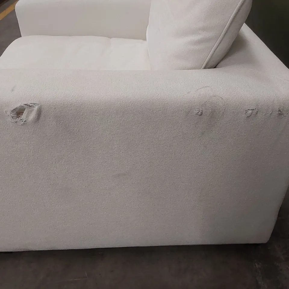 QUALITY DESIGNER MODSOFA DERBY FABRIC UPHOLSTERED LOVE SEAT 