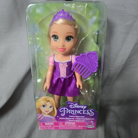 DISNEY PRINCESS PETITE RAPUNZEL DOLL β PURPLE DRESS, TIARA & COMB ACCESSORY (3+)