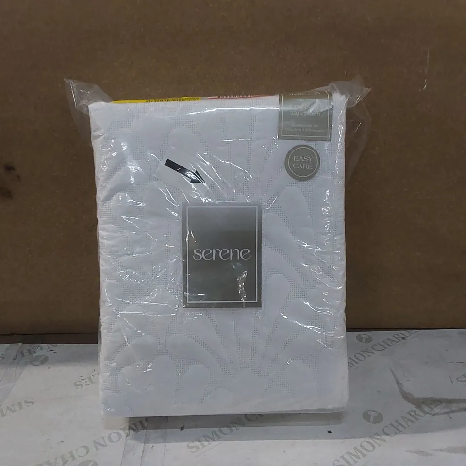 BAGGED MUSAB POLYESTER SOLID COLOUR DUVET COVER SET WITH PILLOWCASES - KING SIZE 230 X 220CM
