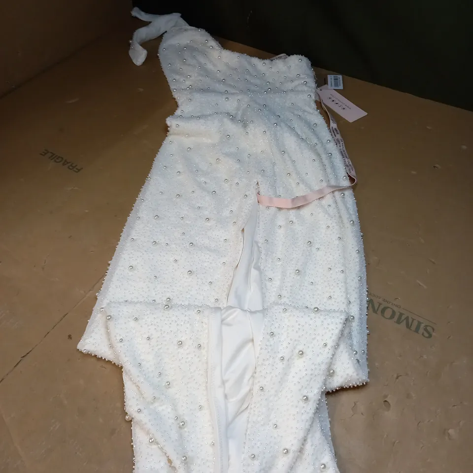 POLLY IVORY DRESS SIZE 10