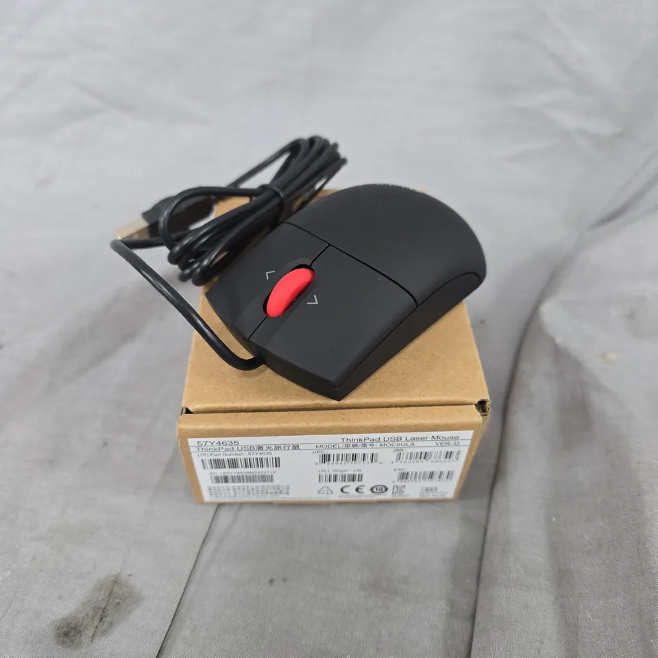 8X BOXED LENOVO THINKPAD USB LASER MOUSES 57Y4635