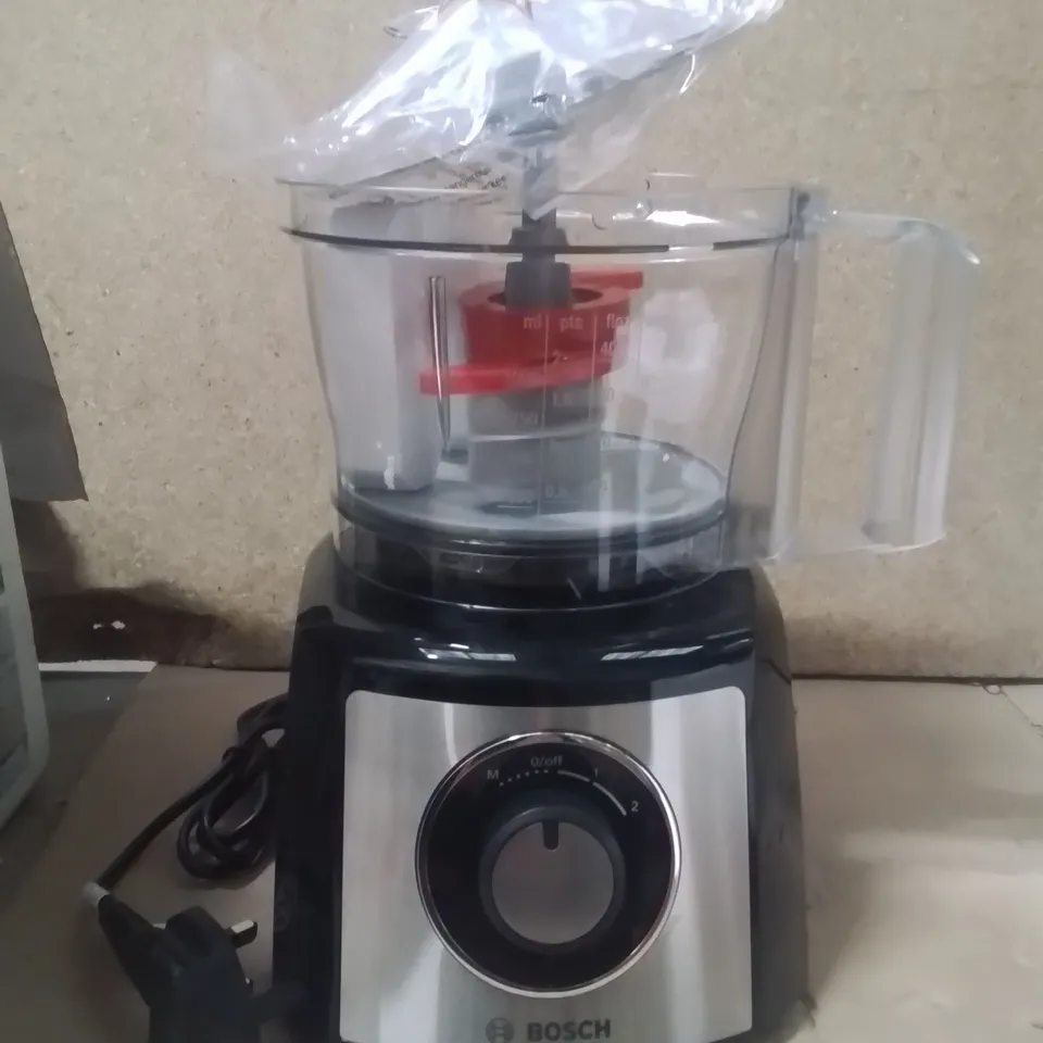BOXED FOOD PROCESSOR MULTITALENT 3 800 W BLACK, BRUSHED STAINLESS STEEL MCM3501MGB