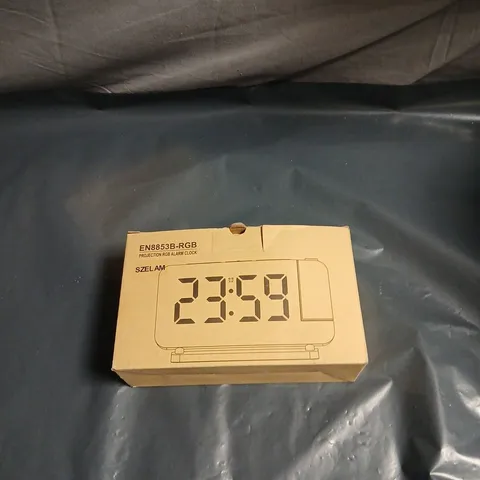 SZELAM EN8853B-RGB PROJECTION ALARM CLOCK – BOXED
