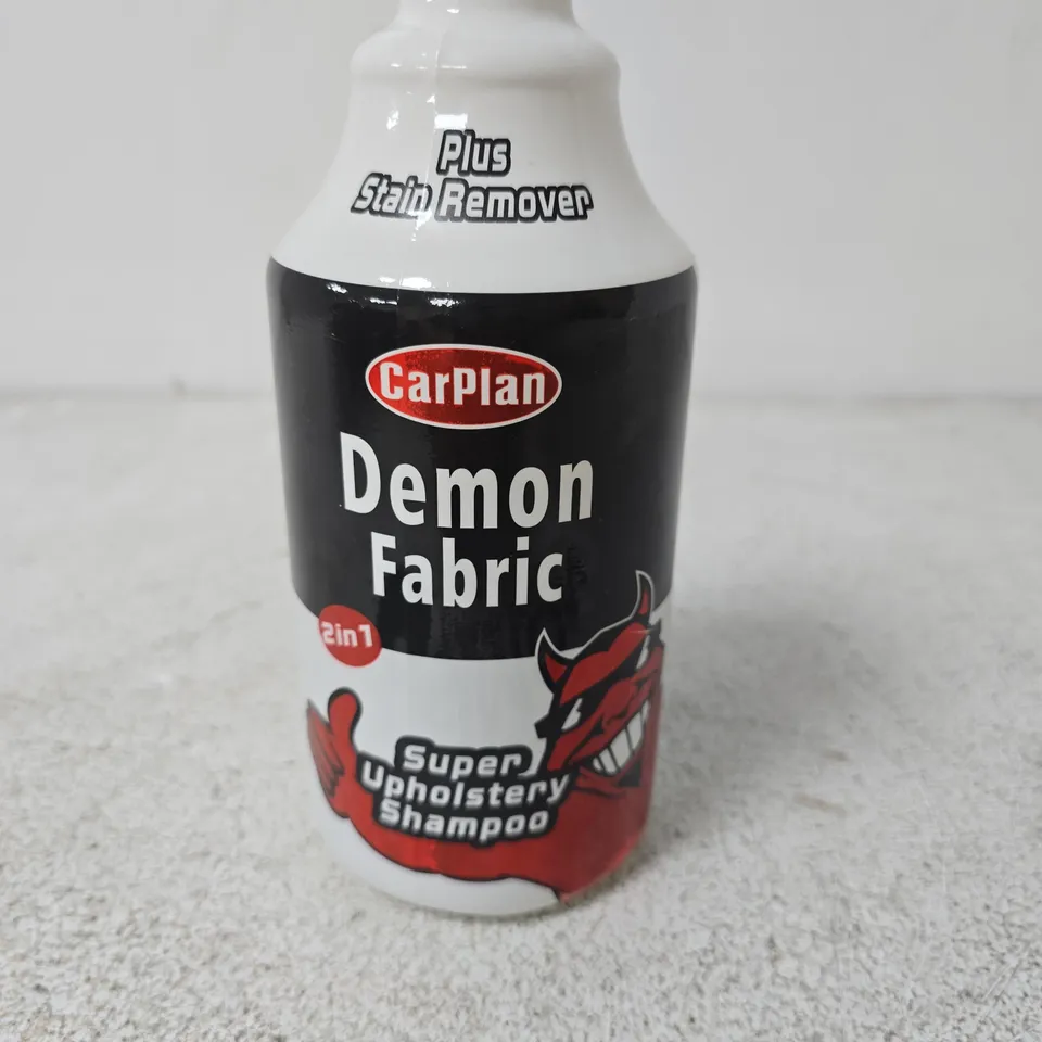 CARPLAN DEMON FABRIC UPHOLSTERY SHAMPOO 2IN1 – FABRIC STAIN REMOVER - 1L