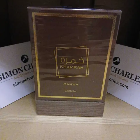 BOXED KHAMRAH QAHWA LATTAFA 100ML