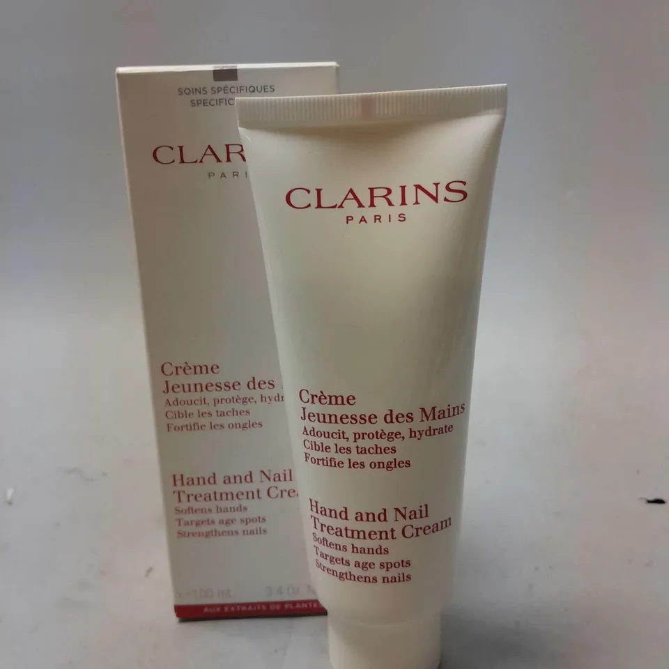 CLARINS HAND AND NAIL TREATMENT CREAM 100ML 