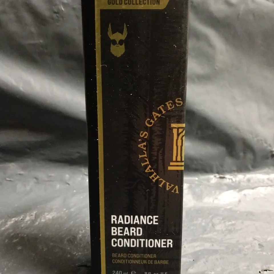 VALHALLA'S GATES GOLD COLLECTION RADIANCE BEARD CONDITIONER (240ML)