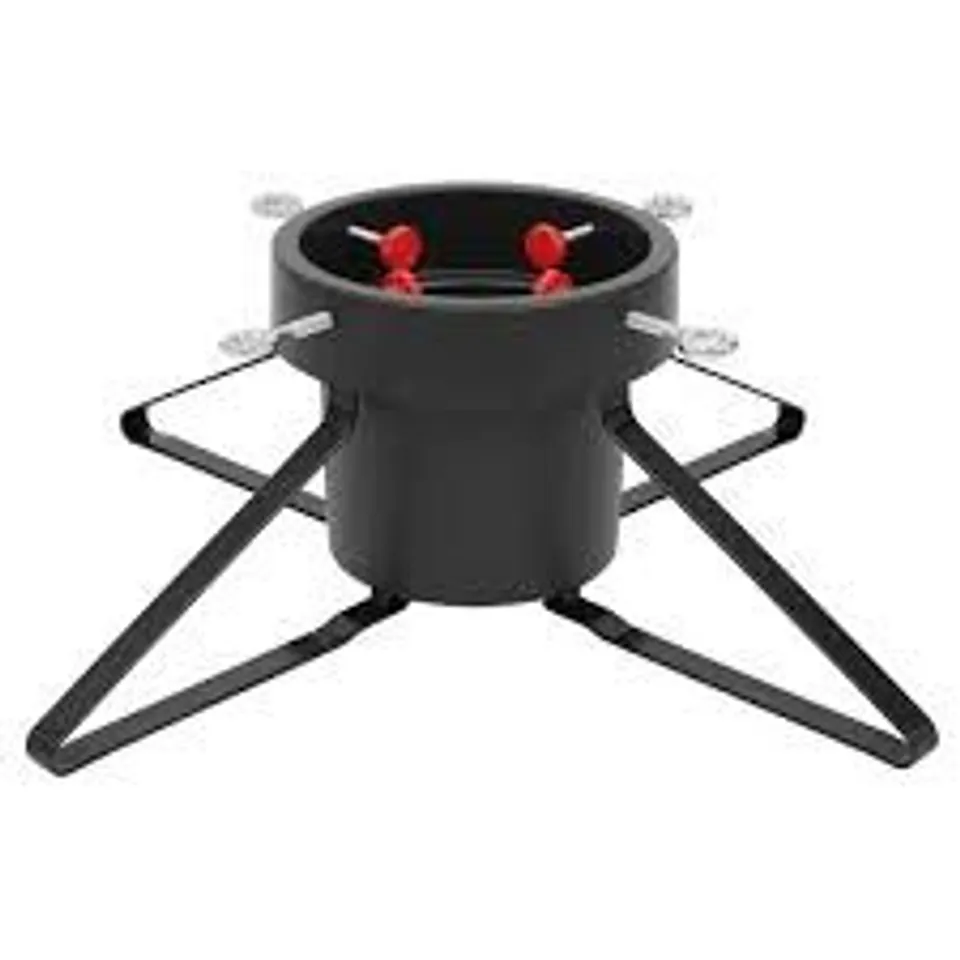 BOXED NEO BLACK CHRISTMAS TREE STAND (1 BOX)