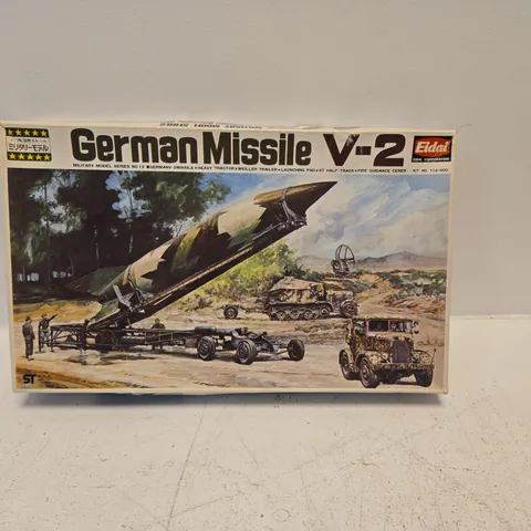GERMAN MISSILE V-2 MODEL KIT – IN ORIGINAL BOX