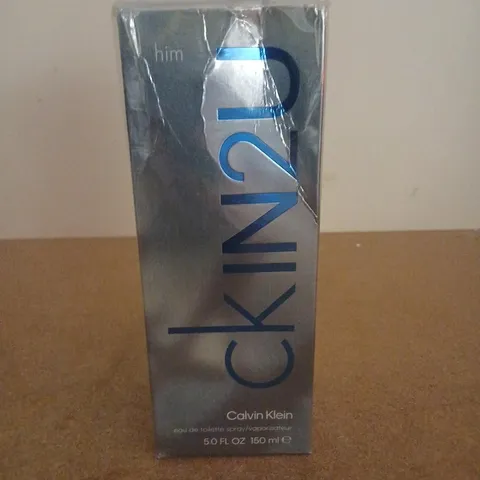 BOXED AND SEALED CALVIN KLEIN CKIN2U HIM EAU DE TOILETTE 150ML