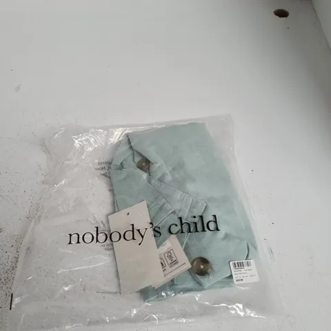 NOBODY'S CHILD ROSIE MINI DRESS - SOFT GREEN, UK 10 (EU 38, USA 6)