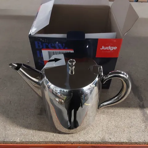 BOXED JUDGE TRADITIONAL STAINLESS STEEL TALL TEAPOT (1 BOX)