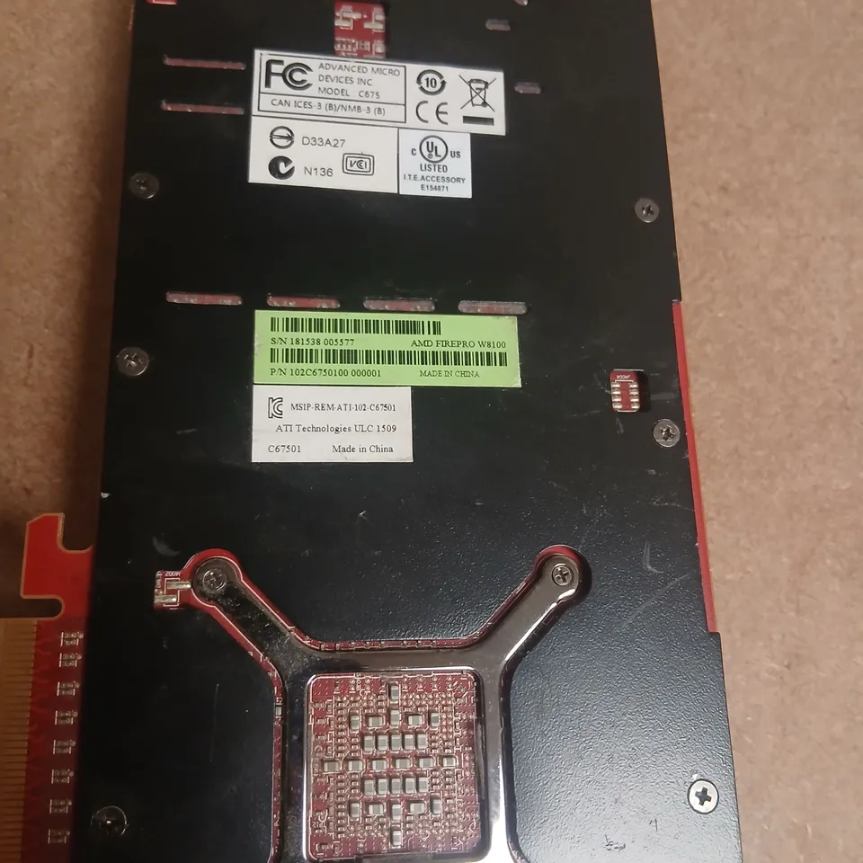 AMD FIREPRO W8100 GRAPHICS CARD