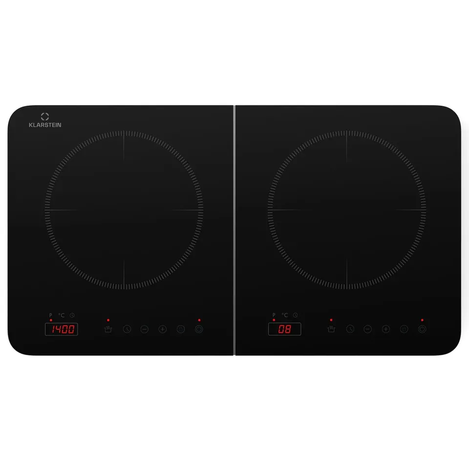 COOKIO 3500W 2 RING PORTABLE INDUCTION HOB BLACK BOXED