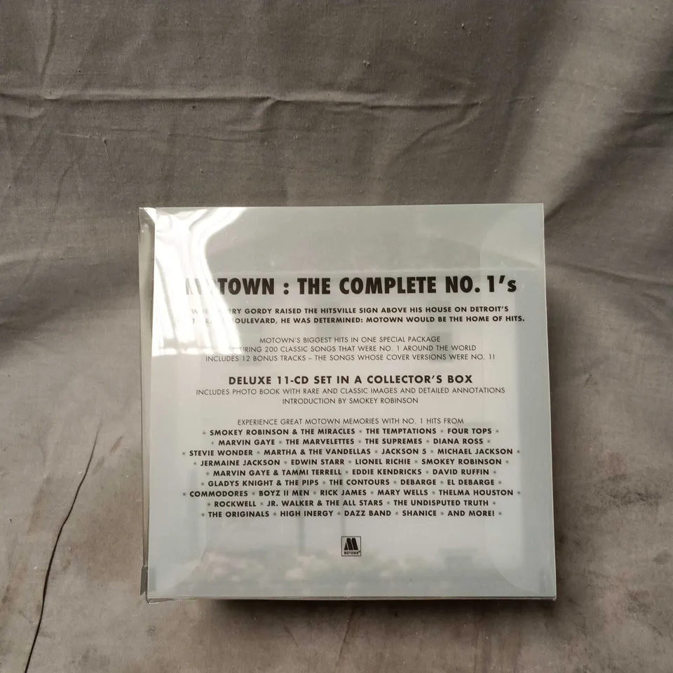 MOTOWN: THE COMPLETE NO. 1'S – DELUXE 11-CD COLLECTOR'S BOX SET