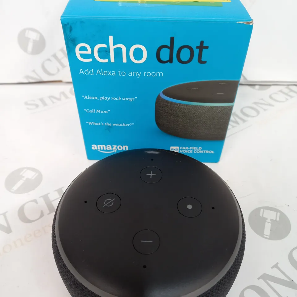 BOXED AMAZON ECHO DOT SPEAKER