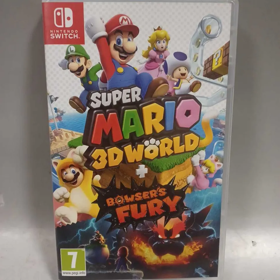 NINTENDO SWITCH SUPER MARIO 3D WORLD & BOWSER'S FURY GAME