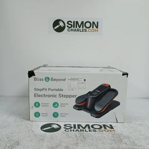 BLISS & BEYOND STEPFIT PORTABLE ELECTRONIC STEPPER