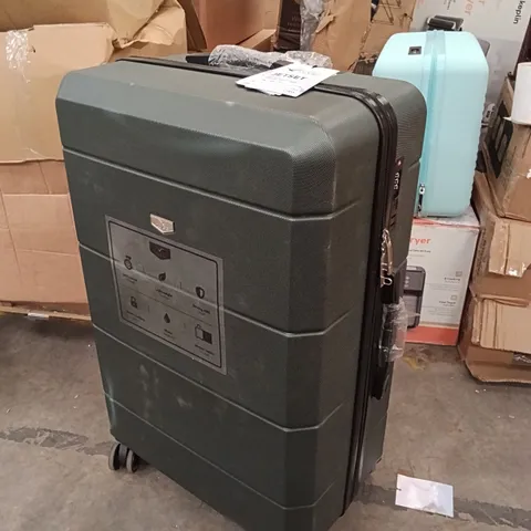 LUGG JETSET 28IN TRAVEL SUITCASE - GREEN 