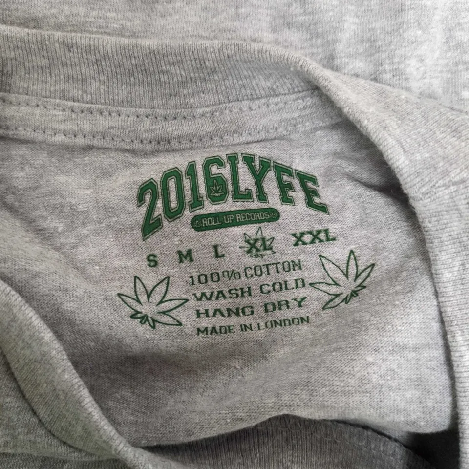 2016LYFE T-SHIRT – ROLL UP RECORDS – DUBLIN, IRELAND, JULY 10, 2016 (S/M/L/XL) 