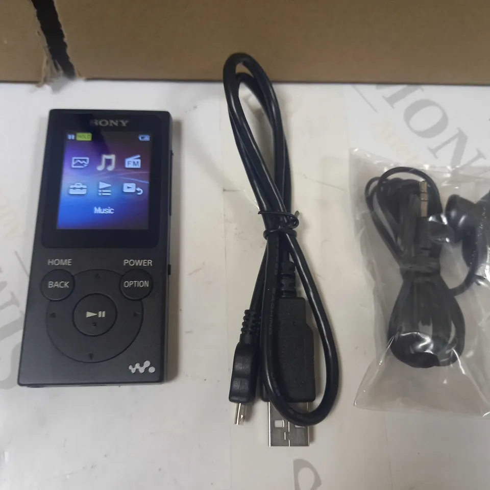 SONY NW-E394 WALKMAN MP3 PLAYER WITH FM RADIO, 8 GB - BLACK