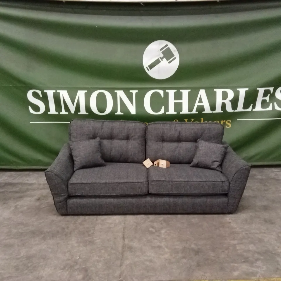 HALSTOW 3 SEATER FABRIC SOFA RRP £899