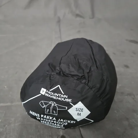 MOUNTAIN WAREHOUSE MEN'S PAKKA JACKET – WATERPROOF & BREATHABLE, SIZE M