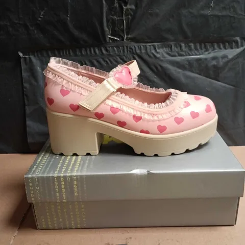 KOI MELANIE SWEETHEART MARY JANE SHOES PINK SIZE 7