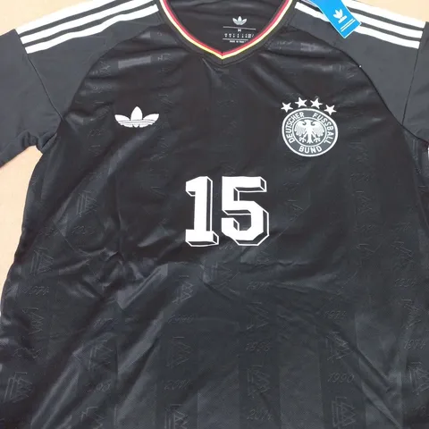 GERMANY NATIONAL TEAM FOOTBALL SHIRT – SCHLOTTERBECK 15 (ADIDAS, AUTHENTIC LICENSED PRODUCT)