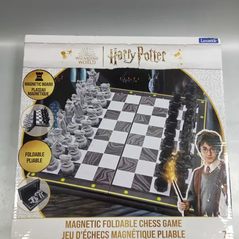 BOXED HARRY POTTER MAGNETIC FOLDABLE CHESS GAME