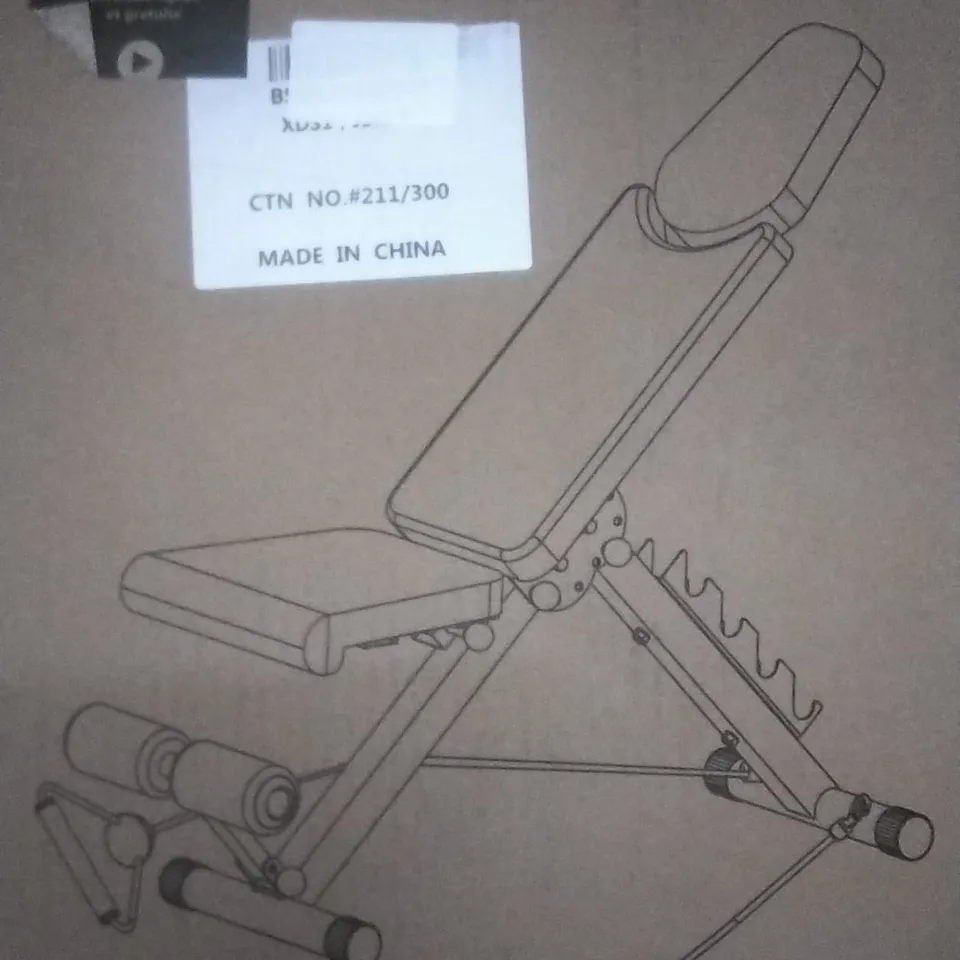 BOXED JX FITNESS MULTI WORKOUT BENCH JX-503BA 