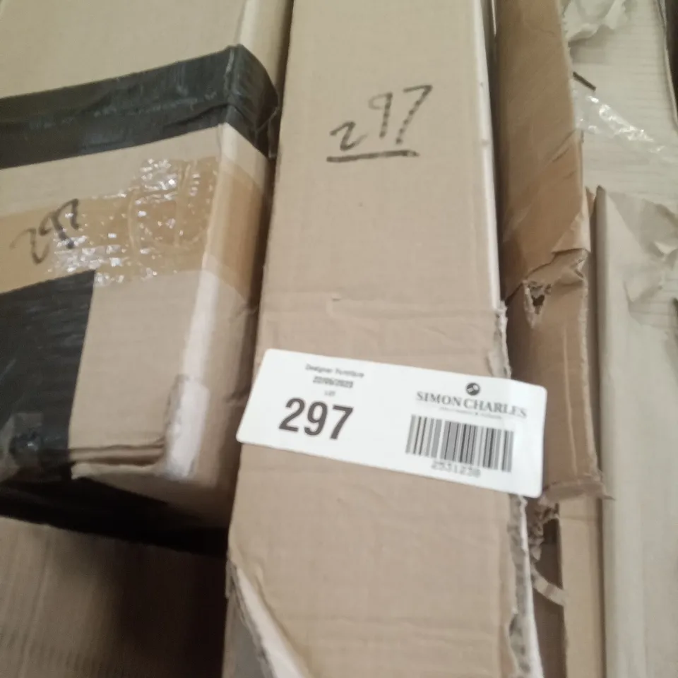 BOXED JATEN RECTANGULAR WARDROBE 190 X 85CM - WHITE